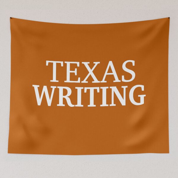 Item preview, Texas Writing with White Text designed and sold by William Pate.