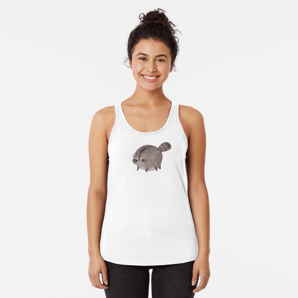 Vista previa del artículo con la obra «Camiseta con espalda nadadora», diseñado y vendido por Bumcchi.