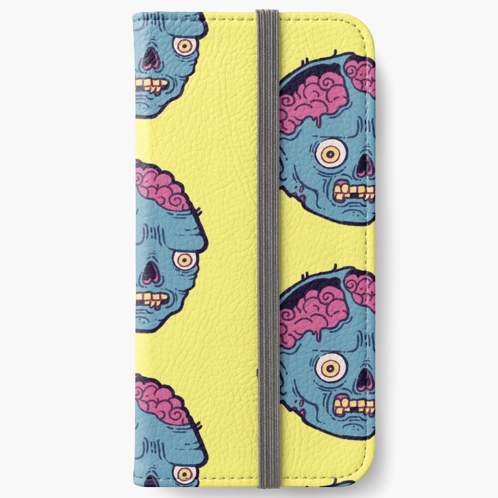 Zombie Brains - I bite iPhone Wallet