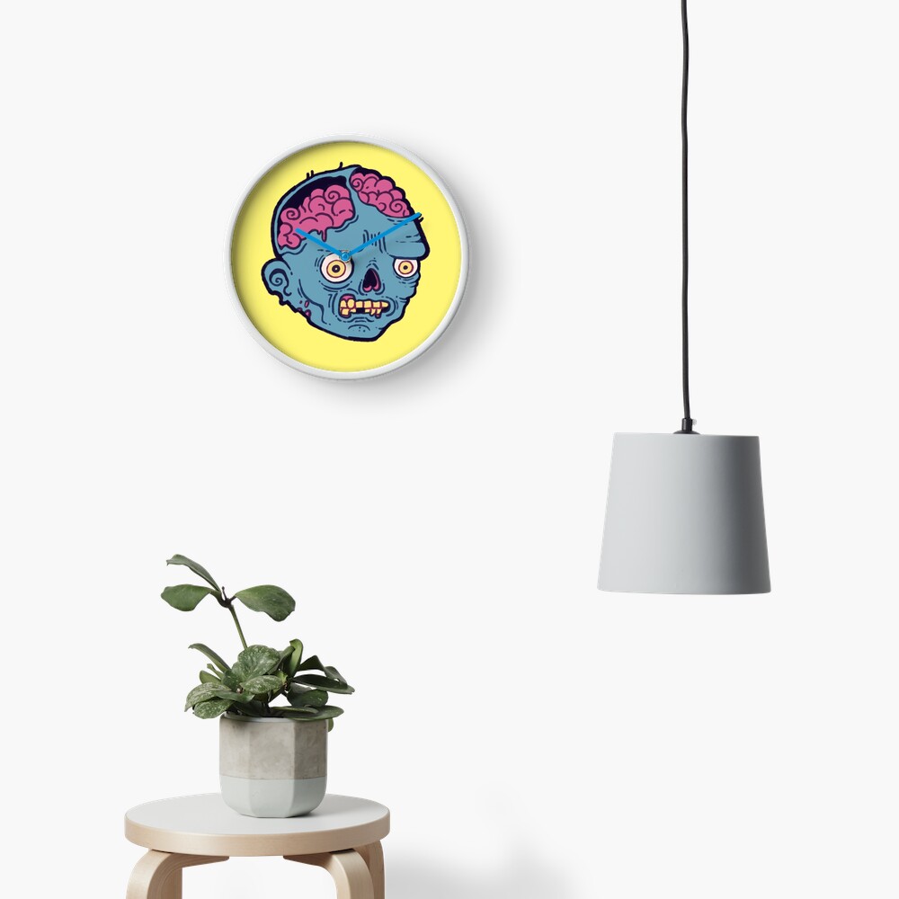 Zombie Brains - I bite Clock