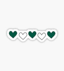 bing/tulane hearts Sticker