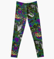 Vaporwave-Rainbow Pokeberry Dimension Leggings