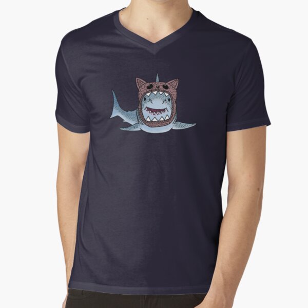 CatShark V-Neck T-Shirt