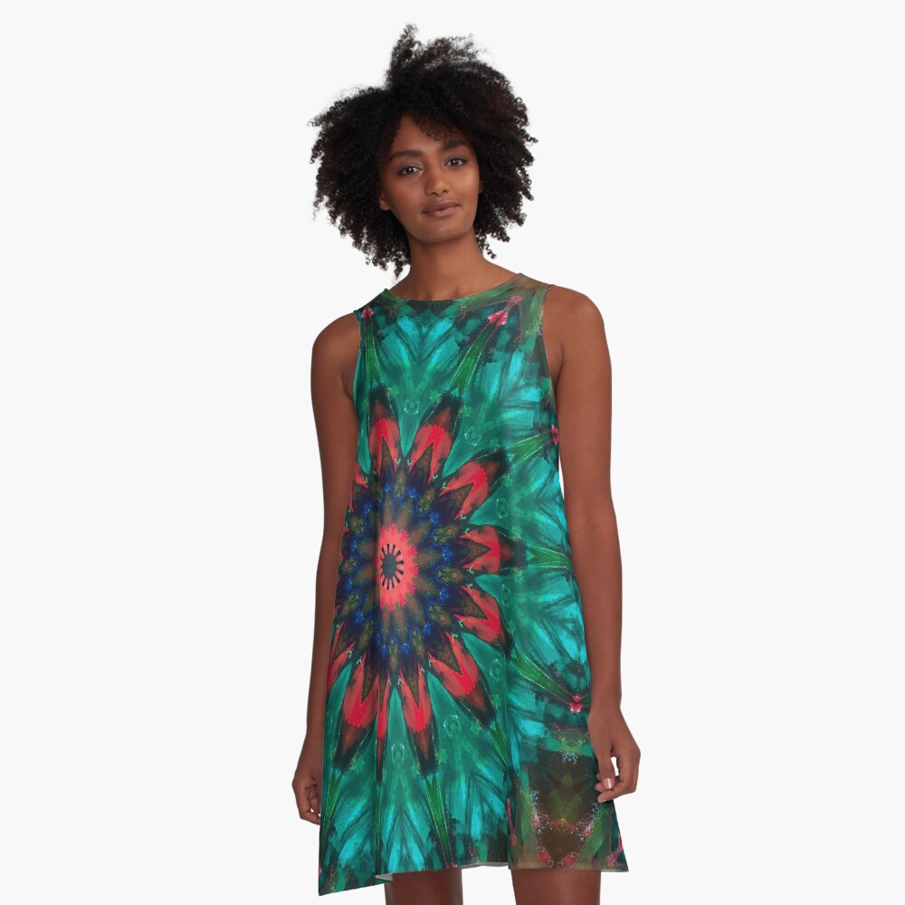 Item preview, A-Line Dress designed and sold by OneDayArt.