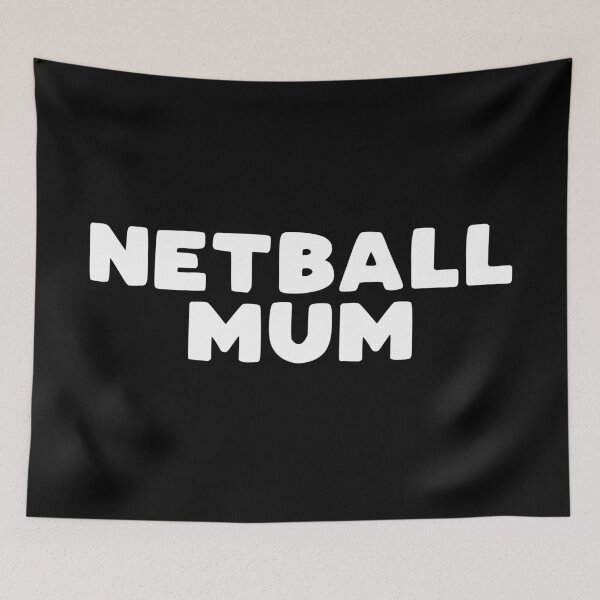 Item preview, Netball Mum designed and sold by teesaurus.