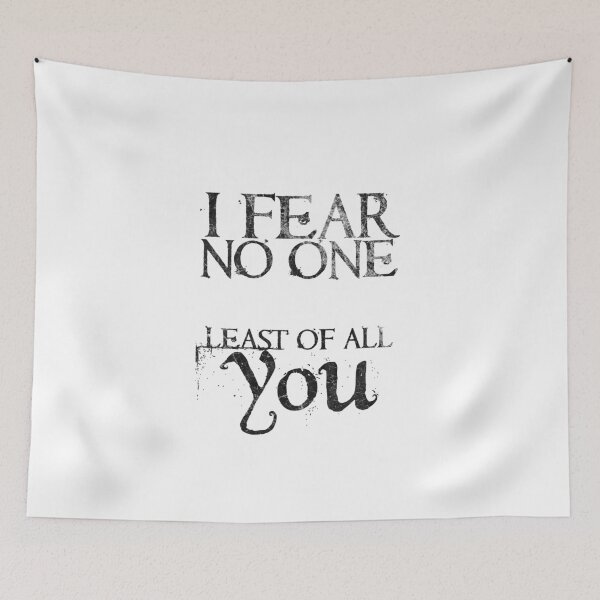 Item preview, Merlin-Inspired "I Fear No One" designed and sold by mulberrydragon.