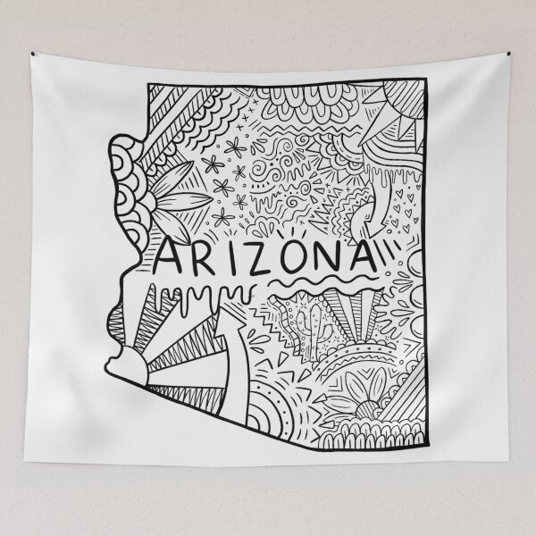 Item preview, Arizona State Doodle designed and sold by Corey Paige Designs.