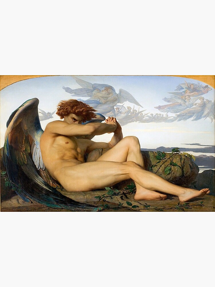 Póster «Ángel Caído Alexandre Cabanel Original» de