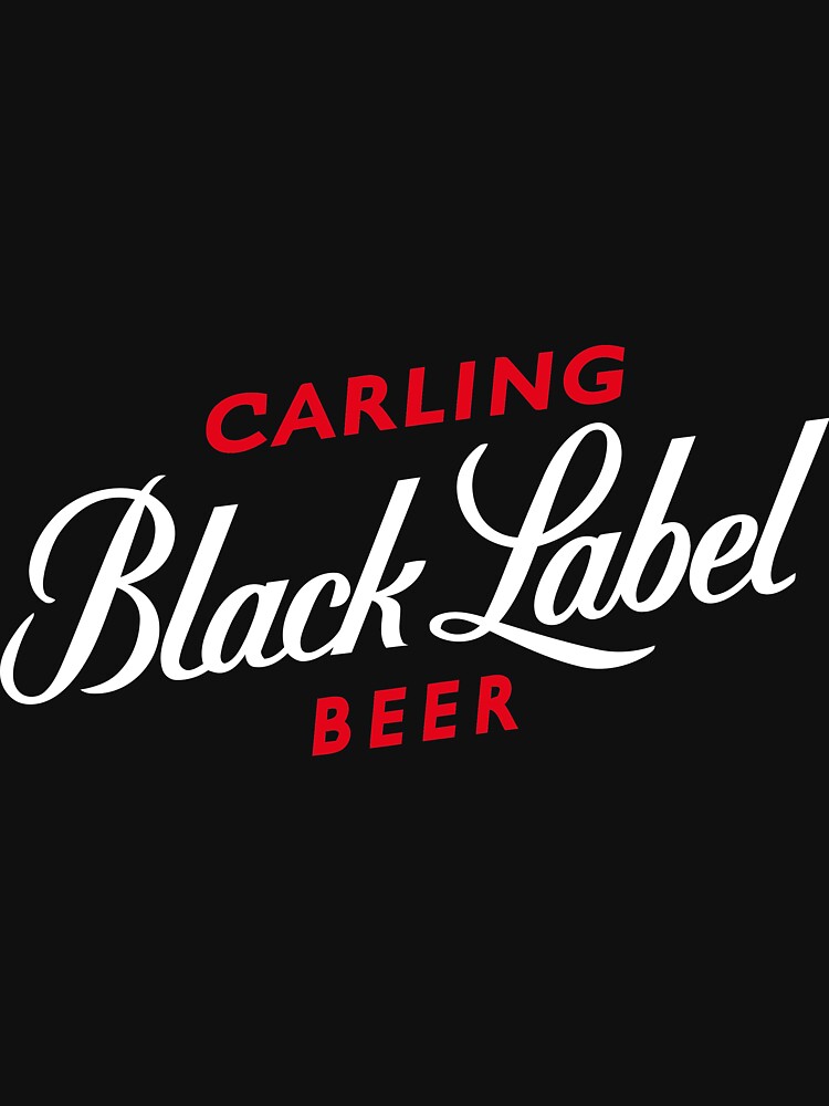 "Carling Black Label beer" T-shirt by keyraga | Redbubble