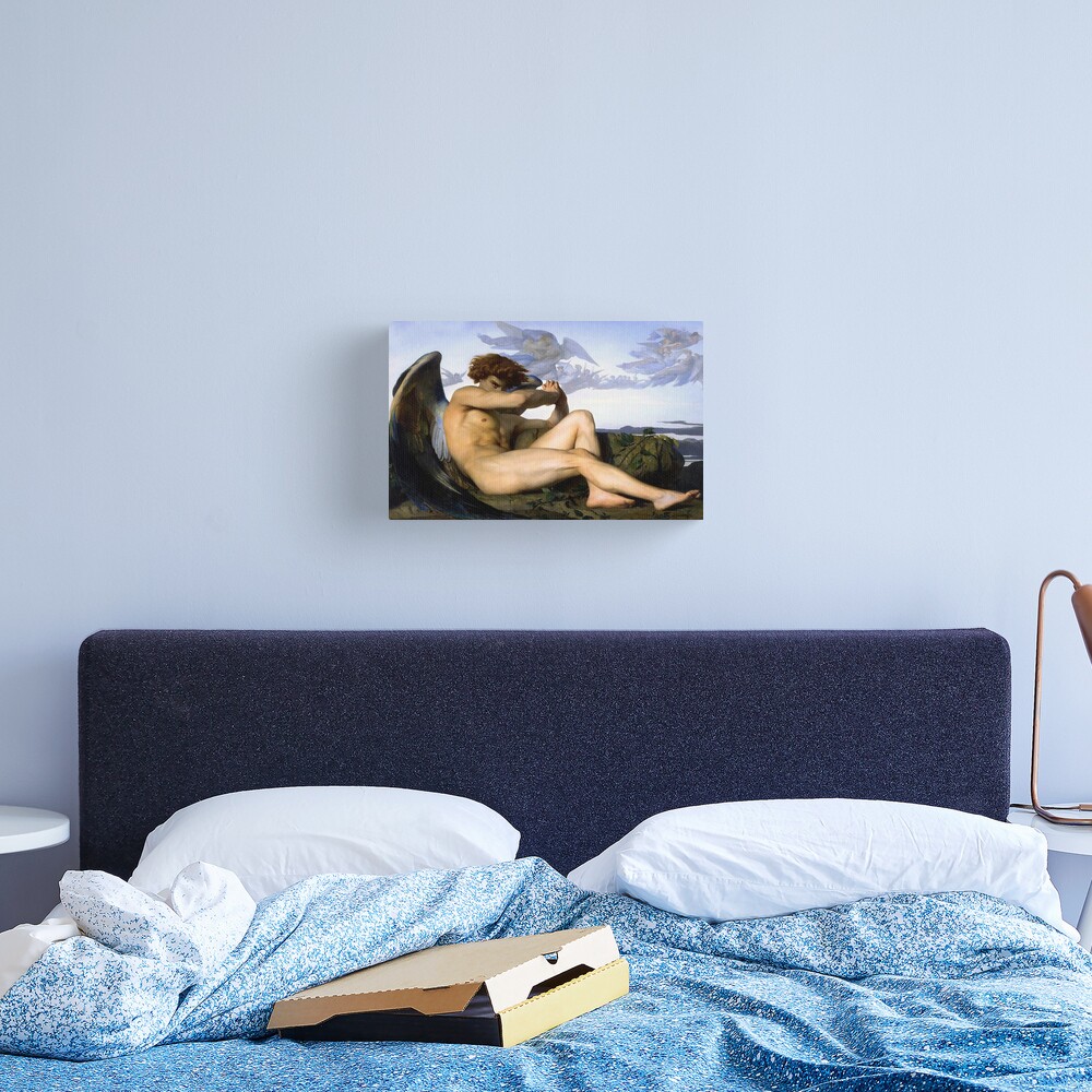 Fallen Angel Alexandre Cabanel Canvas Print