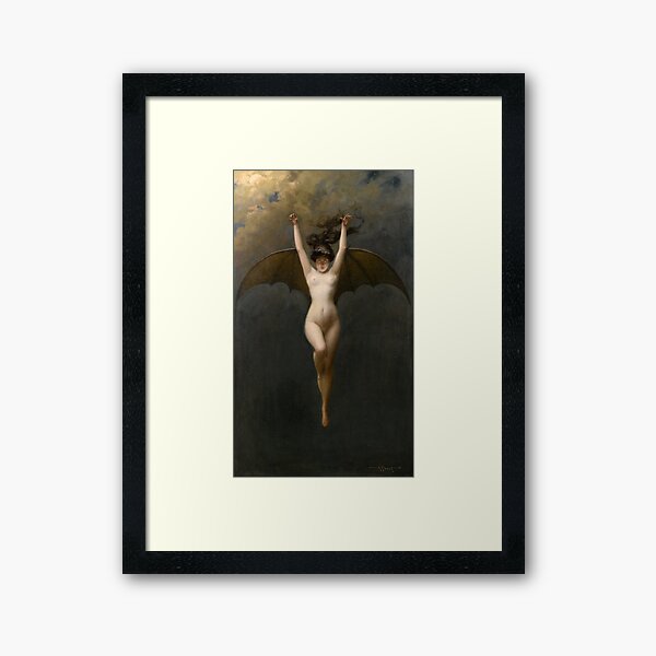The Bat Woman Albert Joseph Pénot Framed Art Print