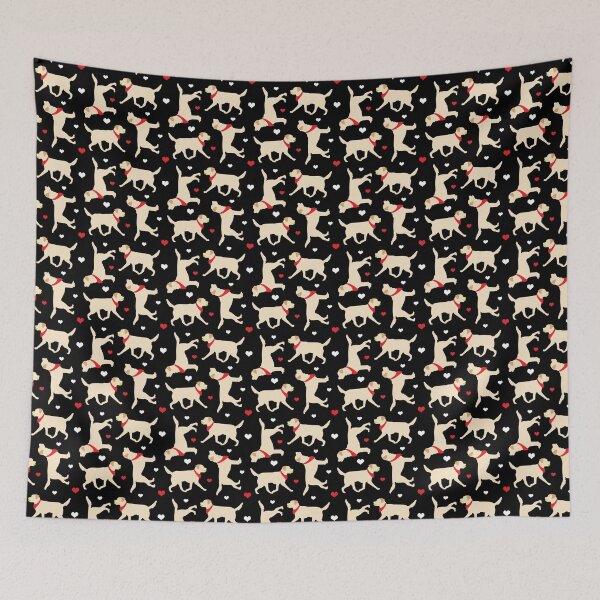 Item preview, Yellow Labrador Dog Breed Lab Lover Pattern designed and sold by Art by Jess.