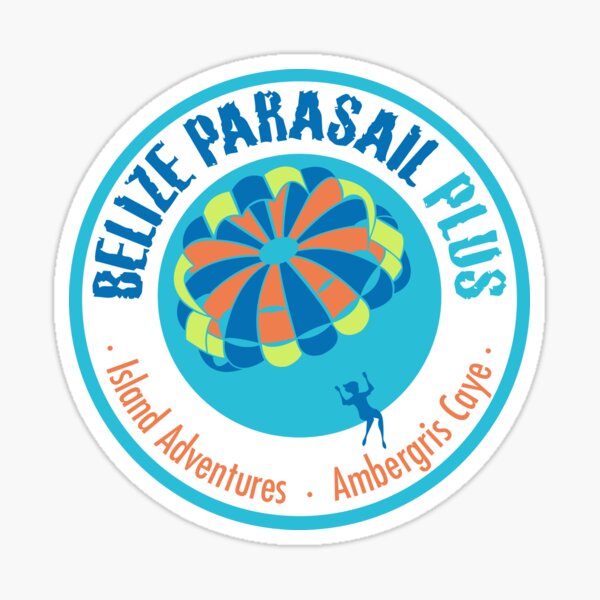 Belize Parasail Plus Sticker