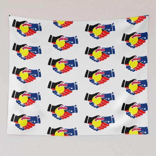 Item preview, Reconcilliation Handshake Australia designed and sold by tnewton69.