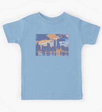 Chicago skyline Kids Tee