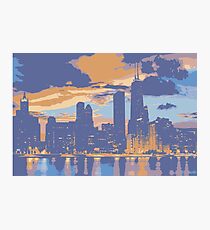 Chicago skyline Photographic Print