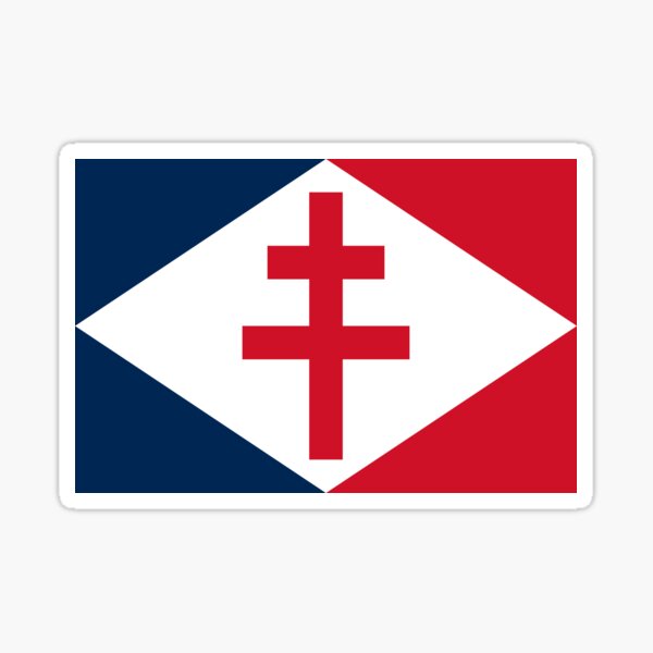 Item preview, Free France Ensign designed and sold by sealdesign.