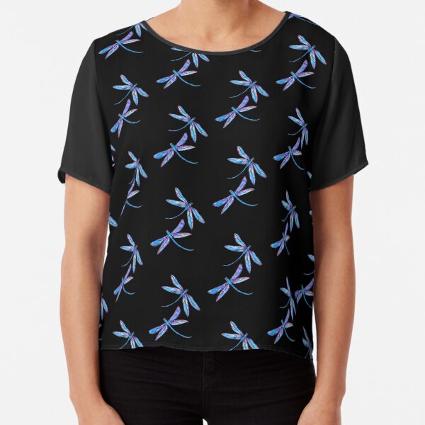 Dragonfly Delight Chiffon Top