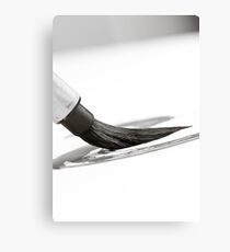 Sumi-e Brush Metal Print