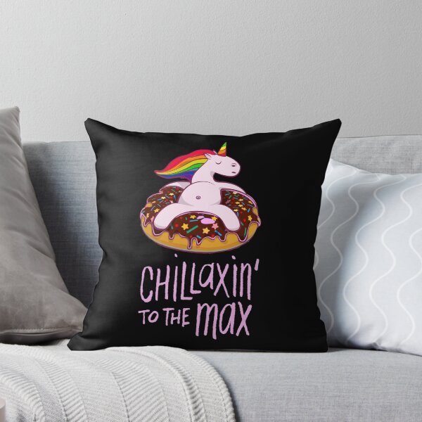 Item preview, unicorn Chillaxin to the max designed and sold by Kerry Pritchard.