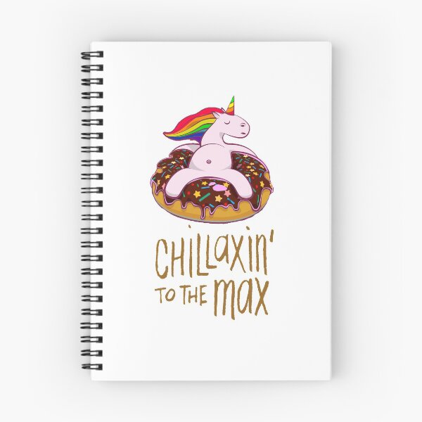 Item preview, unicorn Chillaxin to the max designed and sold by Kerry Pritchard.