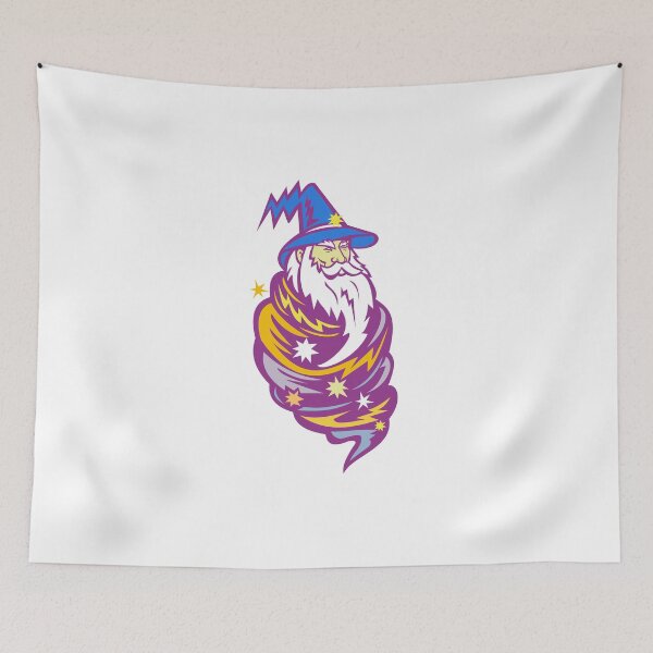 Item preview, Wizard Tornado Mascot designed and sold by patrimonio.