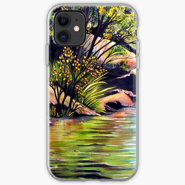 Jellybean Pool, Blue Mountains iPhone Soft Case
