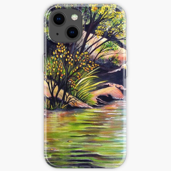 Jellybean Pool, Blue Mountains iPhone Soft Case