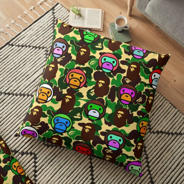 Bape Army Collage Floor Pillow