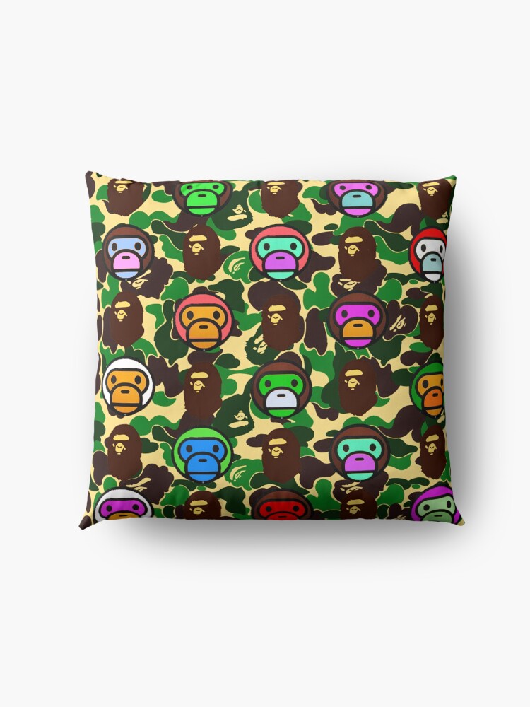 Alternate view of Bape Army Collage Floor Pillow