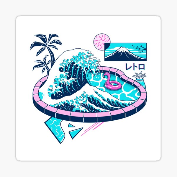 Item preview, Vapor Wave Pool designed and sold by vincenttrinidad.