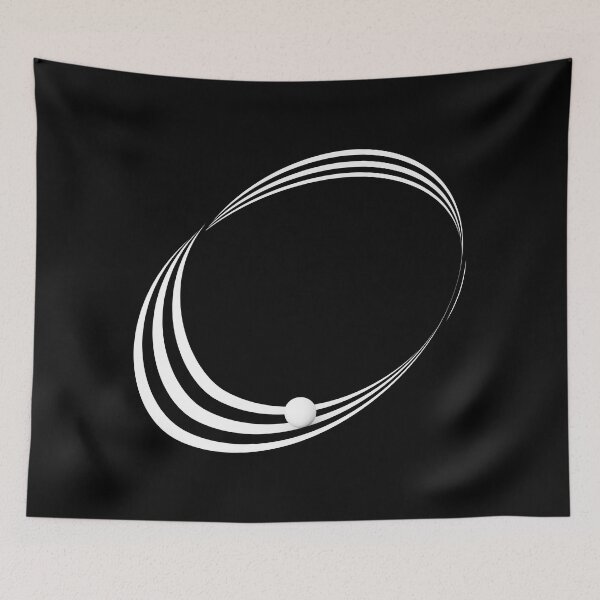Item preview, Möbius band black and white designed and sold by lathspell.