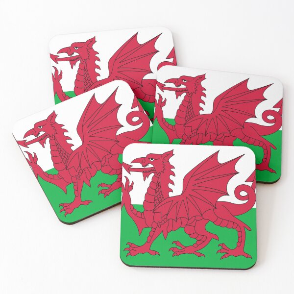 Item preview, Welsh Flag - Wales Red Dragon designed and sold by stickersandtees.