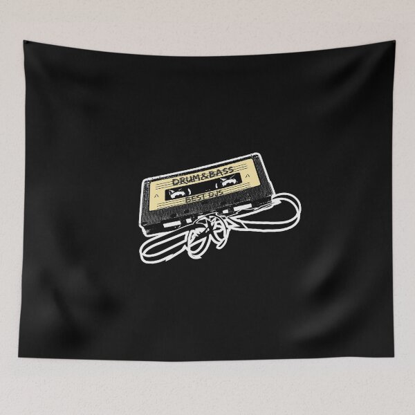 Item preview, Drum and Bass Music Lover Gift Old Cassette Tape Best Djs  designed and sold by alenaz.