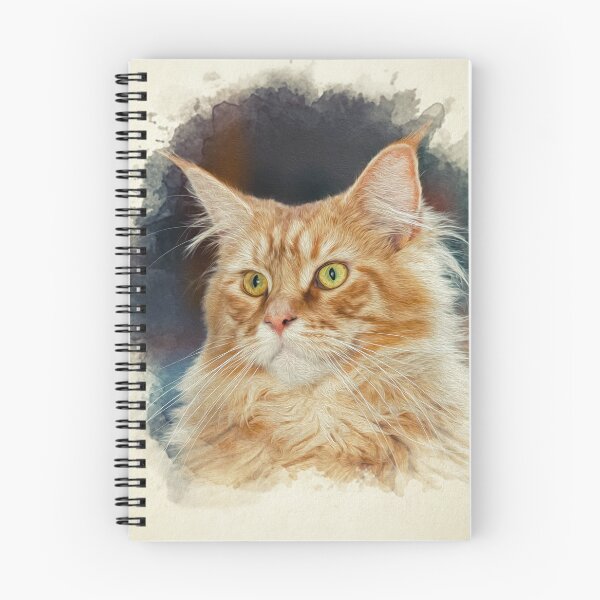 Item preview, Maine coon cat board designed and sold by Pearcatprod.
