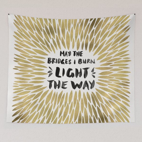 Item preview, Bridges Burned – Gold designed and sold by Cat Coquillette.