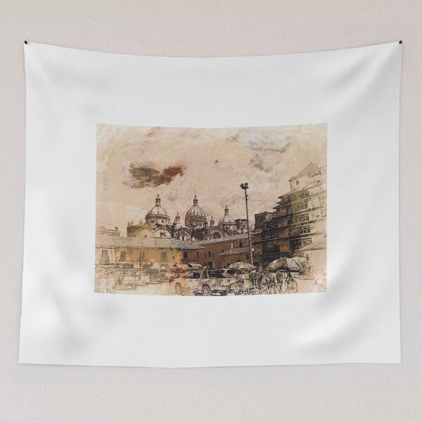 Item preview, San Francisco Square And Immaculate Conception Cathedral designed and sold by alabca.