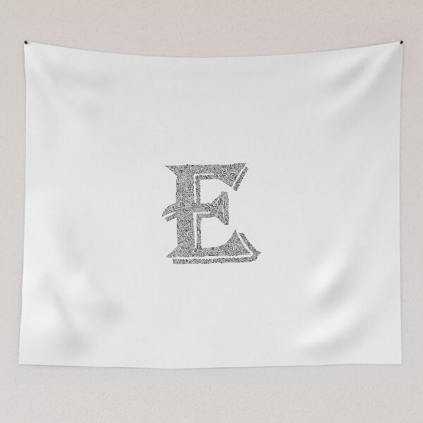 Item preview, Stylized Letter E Art designed and sold by Olivialee14.