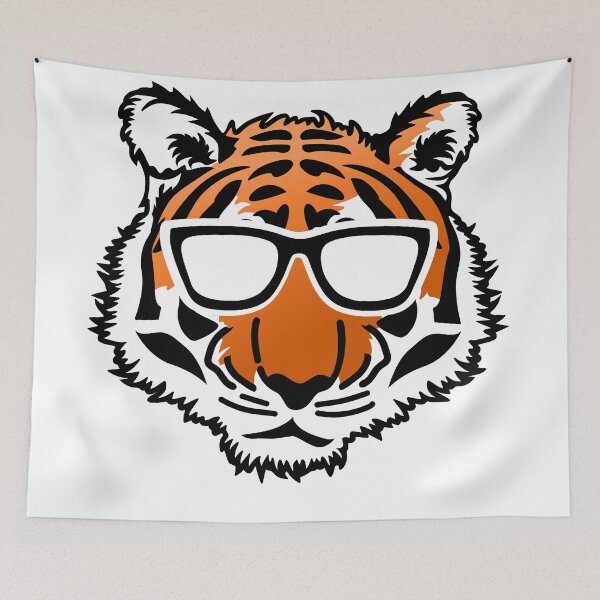 Item preview, Hipster Tiger designed and sold by Travelers of the World.