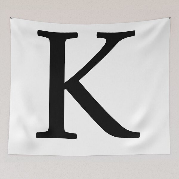 Item preview, Letter K - Roman designed and sold by aether951.