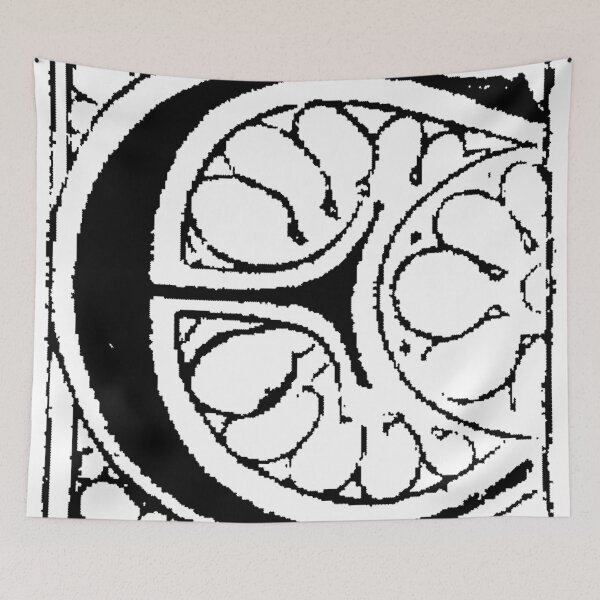 Item preview, Medieval Alphabet Letter E designed and sold by Quill-n-Ink.