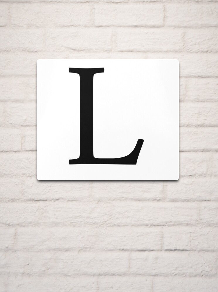 Letter L - Roman