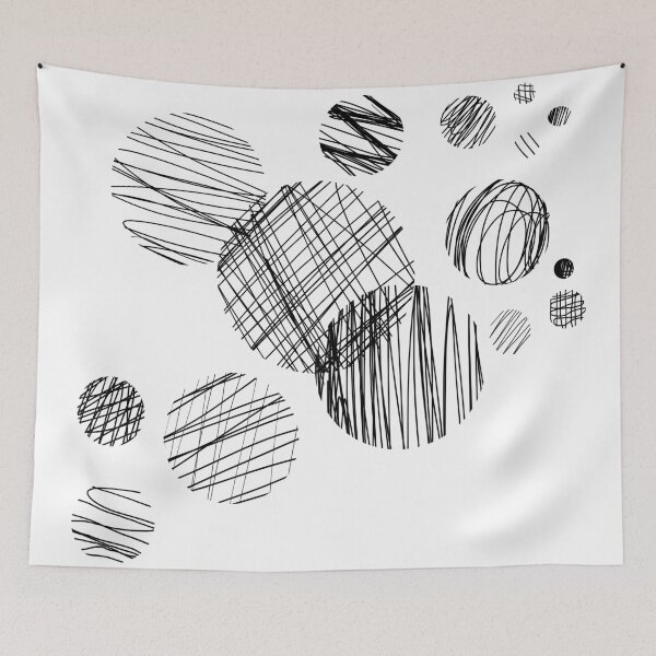 Item preview, Scribbly Circles designed and sold by smbray.