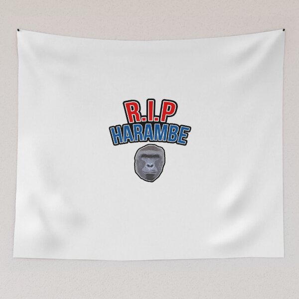 Item preview, R.I.P Harambe! designed and sold by FlyGraphics.