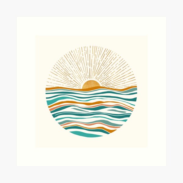 Aperçu de l'œuvre Bonjour Soleil créée et vendue par moderntropical.