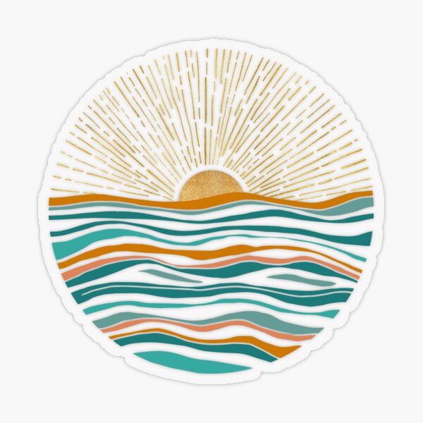 Hello Sunshine Transparent Sticker