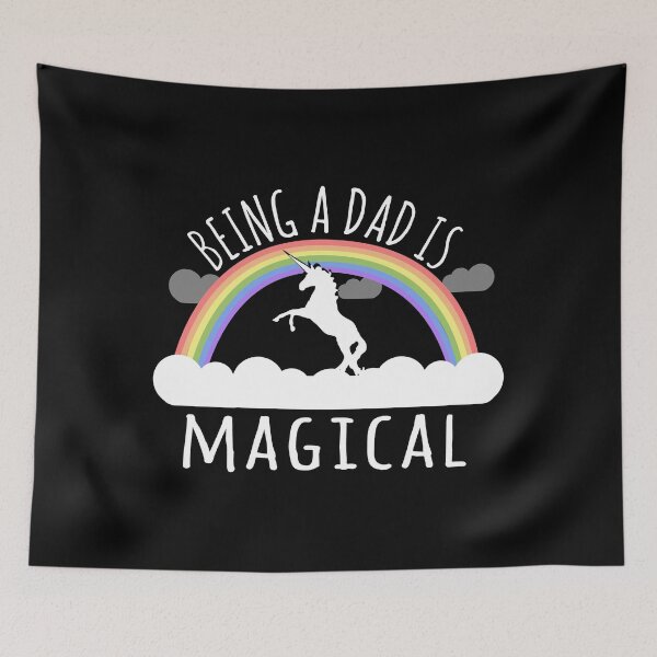 Item preview, Being a Dad is Magical designed and sold by flippinsg.