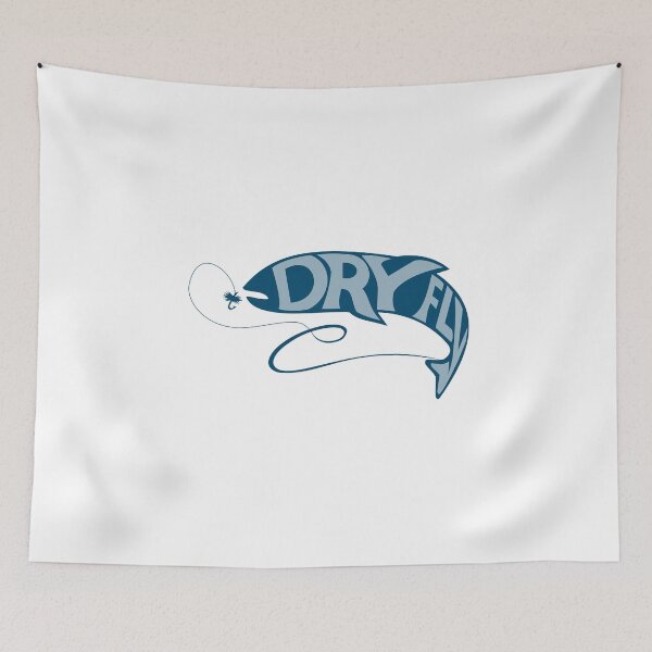 Item preview, Trout Catching Bait Dry Fly Retro designed and sold by patrimonio.