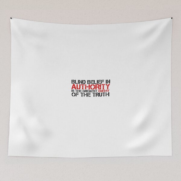 Item preview, Political Quote Protest Authority Information designed and sold by Sid3walkArt.