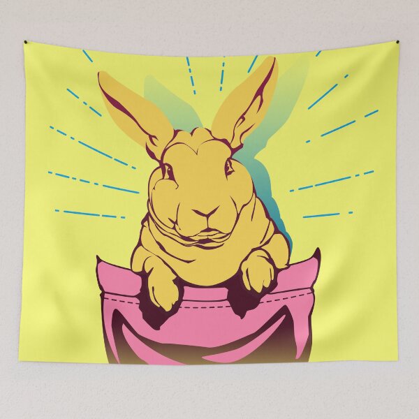 Item preview, bunny rabbit in your pocket pet shirt designed and sold by lu2k.